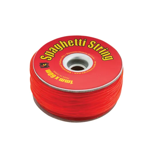 Spaghetti String Red 60m - Modern Teaching Aids NZ