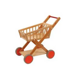 Shopping Trolley Wooden 36 (W) x 23 (H) x 60 (H) cm - Modern Teaching Aids NZ