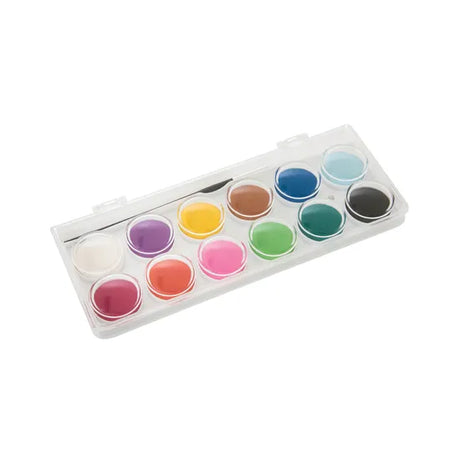 Micador Watercolour Palette - 12 Colours - Modern Teaching Aids NZ