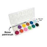 Micador Watercolour Palette - 12 Colours - Modern Teaching Aids NZ