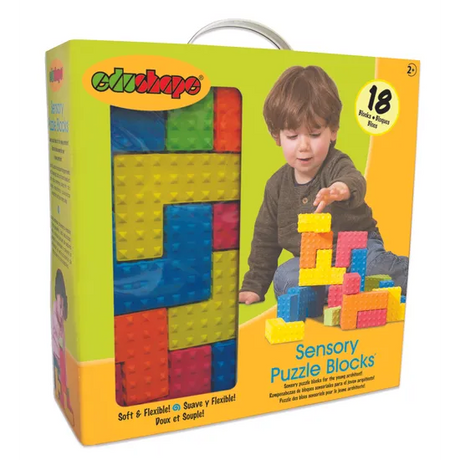Sensory Puzzle Blocks 18 Piecess - Modern Teaching Aids NZ