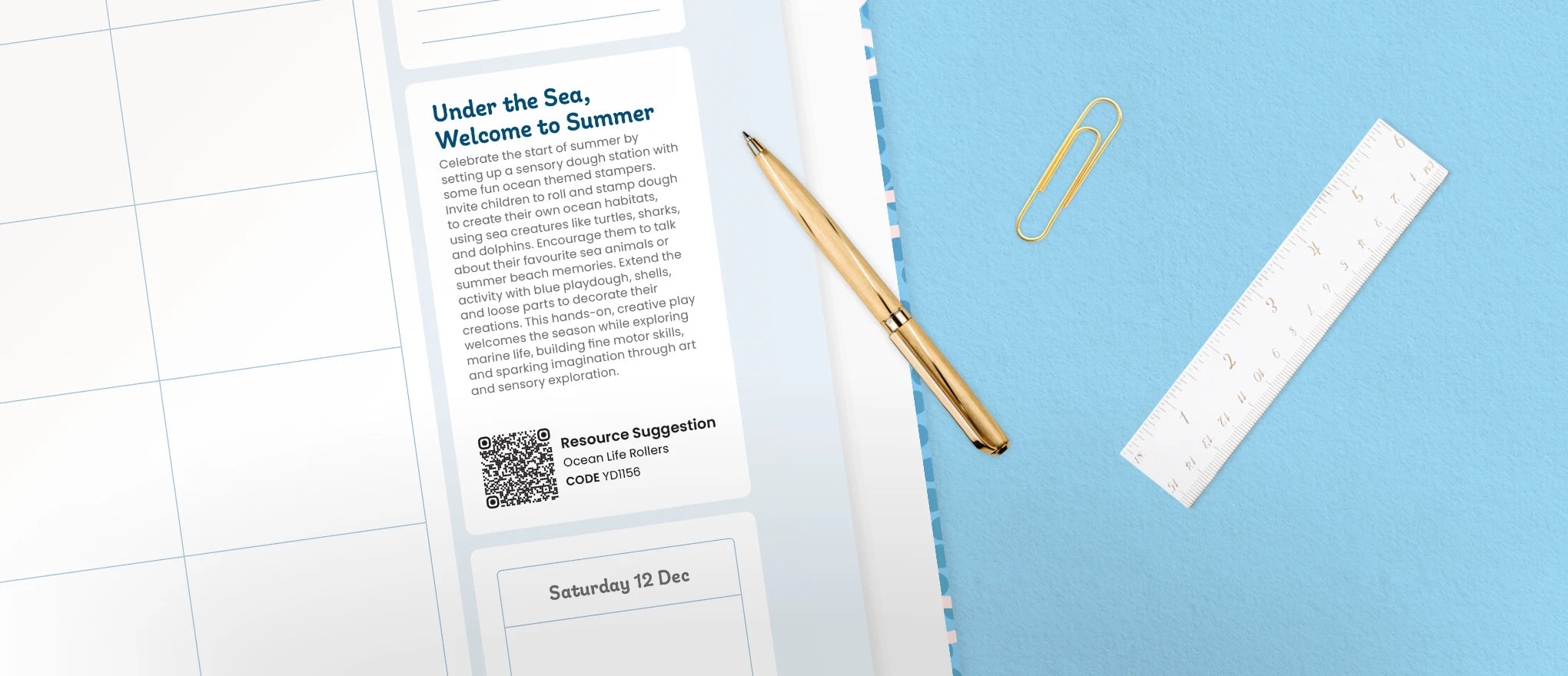 Weekly educator-curated content to support your teaching program.