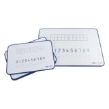 Ochre Magnetic Student Mini Whiteboard Maths - Foundation Pack of 5 - Modern Teaching Aids NZ