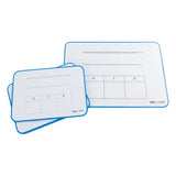 Ochre Magnetic Student Mini Whiteboard Maths - Year 1 Pack of 5 - Modern Teaching Aids NZ