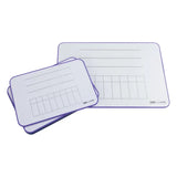 Ochre Magnetic Student Mini Whiteboard Maths - Year 5 & 6 Pack of 5 - Modern Teaching Aids NZ