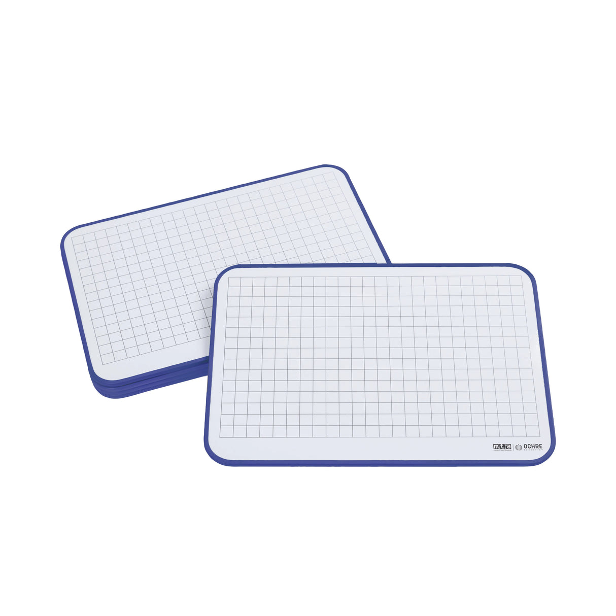 Ochre Magnetic Student Mini Whiteboard - Year 7-10, Pack of 5