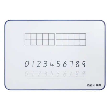 Ochre Magnetic Teacher Whiteboard Maths Foundation - Modern Teaching Aids NZ