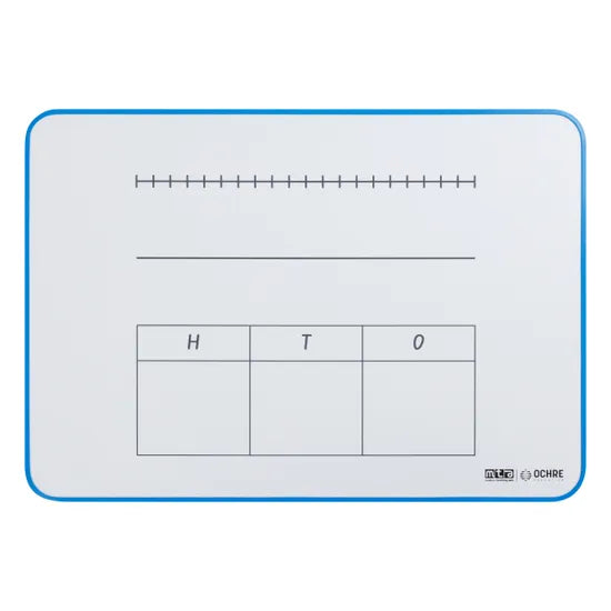 Ochre Magnetic Teacher Whiteboard Maths Year 1 - Modern Teaching Aids NZ