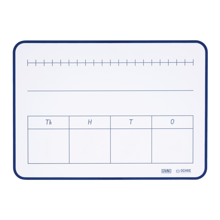 Ochre Magnetic Teacher Whiteboard - Year 2