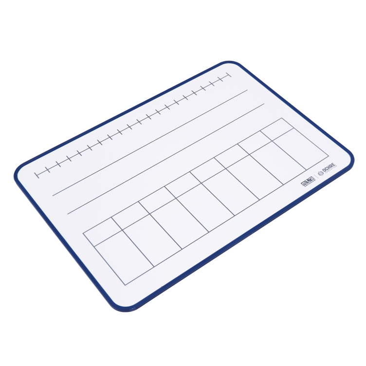 Ochre Magnetic Teacher Whiteboard - Year 3 & 4