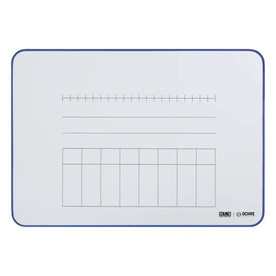 Ochre Magnetic Teacher Whiteboard Maths Year 3 & 4 - Modern Teaching Aids NZ
