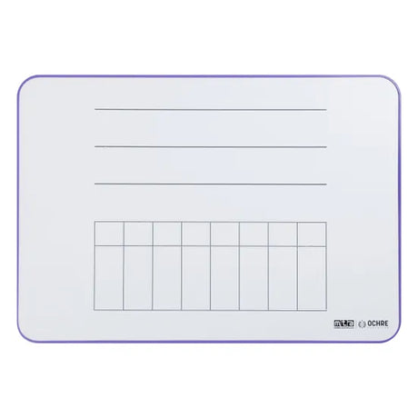 Ochre Magnetic Teacher Whiteboard Maths Year 5 & 6 - Modern Teaching Aids NZ