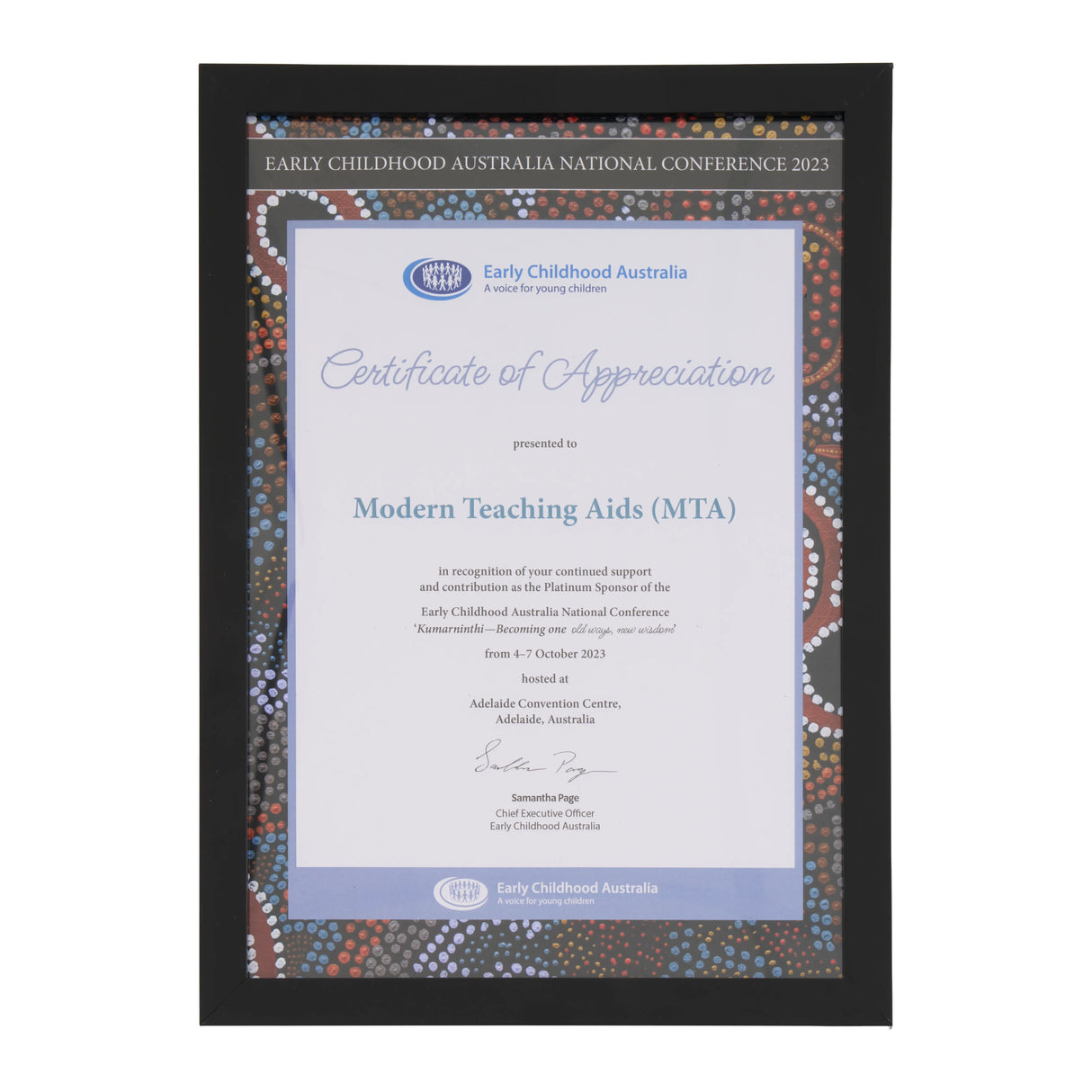 A4 Photo & Certificate Frames