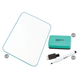 Teachables A4 Double-Sided Magnetic Mini Whiteboard Ocean - Pack of 10