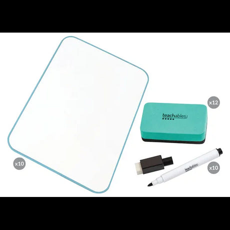 A4 Double-Sided Magnetic Mini Whiteboard Ocean Kit - Modern Teaching Aids NZ
