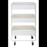 3 Tier Storage Trolley White - Modern Teaching Aids NZ