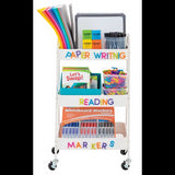 3 Tier Storage Trolley White - Modern Teaching Aids NZ