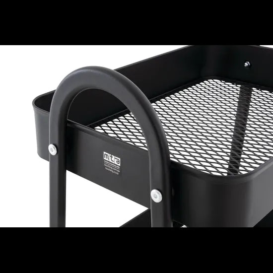 3 Tier Storage Trolley Black - Modern Teaching Aids NZ