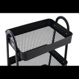 3 Tier Storage Trolley Black - Modern Teaching Aids NZ