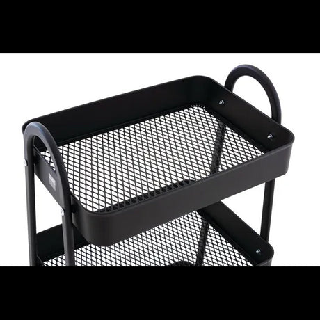 3 Tier Storage Trolley Black - Modern Teaching Aids NZ