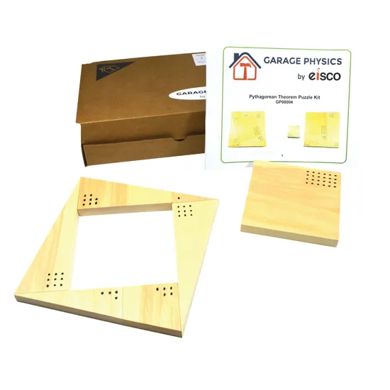 Garage Physics: Pythagorean Theorem Puzzle Kit - Modern Teaching Aids NZ