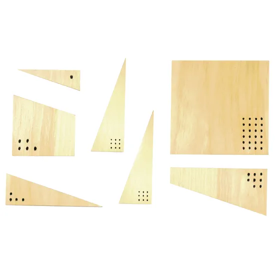 Garage Physics: Pythagorean Theorem Puzzle Kit - Modern Teaching Aids NZ