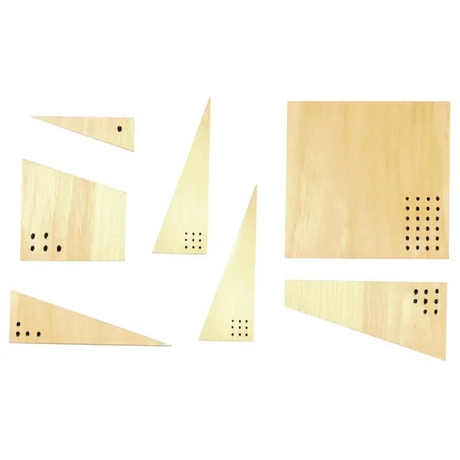 Garage Physics: Pythagorean Theorem Puzzle Kit - Modern Teaching Aids NZ