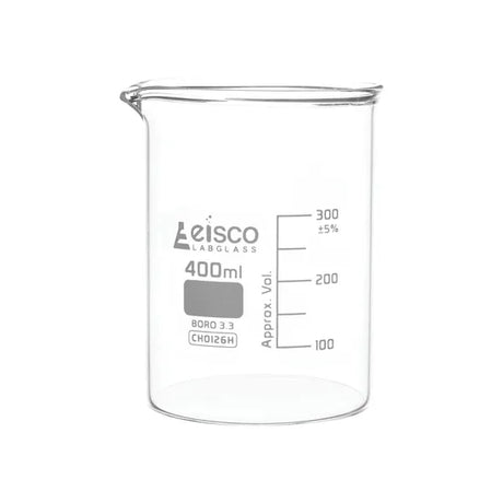 400 ml Borosilicate Beakers - Pack of 6 - Modern Teaching Aids NZ