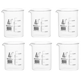 800 ml Borosilicate Beakers - Pack of 6 - Modern Teaching Aids NZ