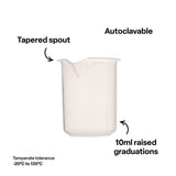 Graduated Beaker - Polypropylene, 100 ml - Modern Teaching Aids NZ