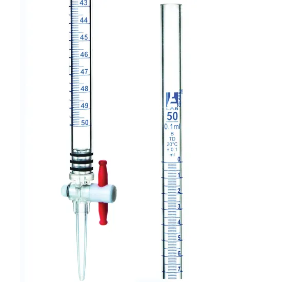 Burette - Acrylic - 50ml - Modern Teaching Aids NZ
