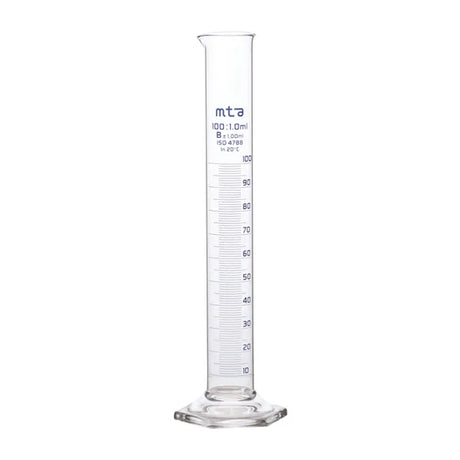 MTA Glass Measuring Cylinder 100ml - Modern Teaching Aids NZ
