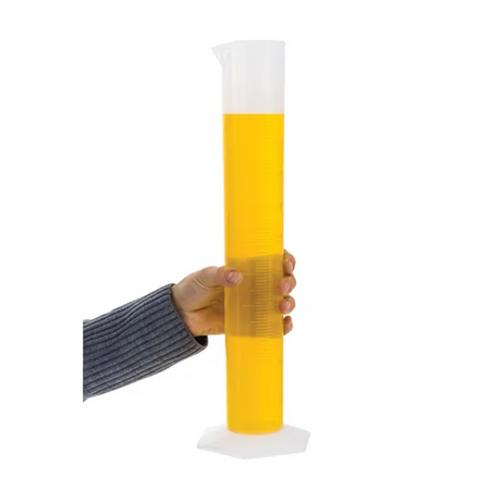Graduated Cylinder - Polypropylene - 1000ml - Modern Teaching Aids NZ