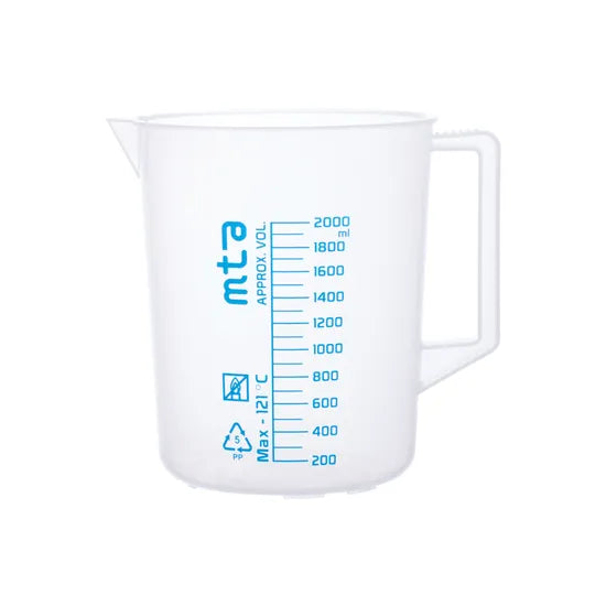 2000 ml MTA Measuring Jug - Pack of 6 - Modern Teaching Aids NZ