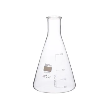 500 ml MTA Borosilicate Conical Flasks - Pack of 6 - Modern Teaching Aids NZ