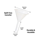 Filter Funnels - Poly, 10 cm - Modern Teaching Aids NZ