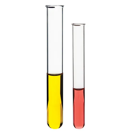 16 x 150 mm Rimmed Borosilicate Test Tubes - Pack of 48 - Modern Teaching Aids NZ