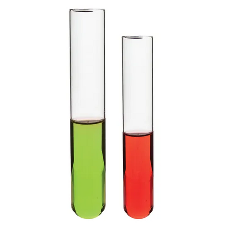 18 x 150 mm Rimless Borosilicate Test Tubes - Pack of 24 - Modern Teaching Aids NZ