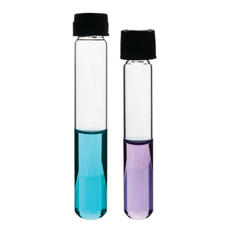16 x 125 mm Borosilicate Test Tubes with Cap - Pack of 24 - Modern Teaching Aids NZ