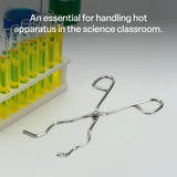 Crucible Tongs with Bow  Stainless Steel - 20 cm - Modern Teaching Aids NZ