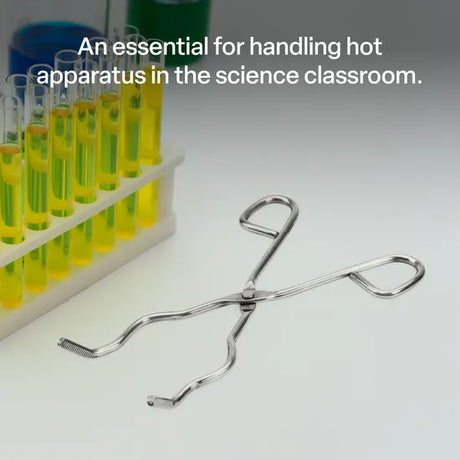 Crucible Tongs with Bow  Stainless Steel - 20 cm