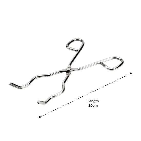 Crucible Tongs with Bow  Stainless Steel - 20 cm - Modern Teaching Aids NZ