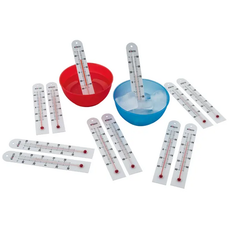 Student Thermometers - Set of 12 - Modern Teaching Aids NZ