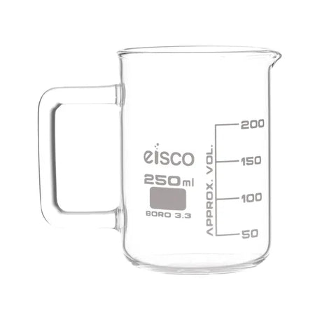 250 ml Borosilicate Beaker with Handle - Modern Teaching Aids NZ