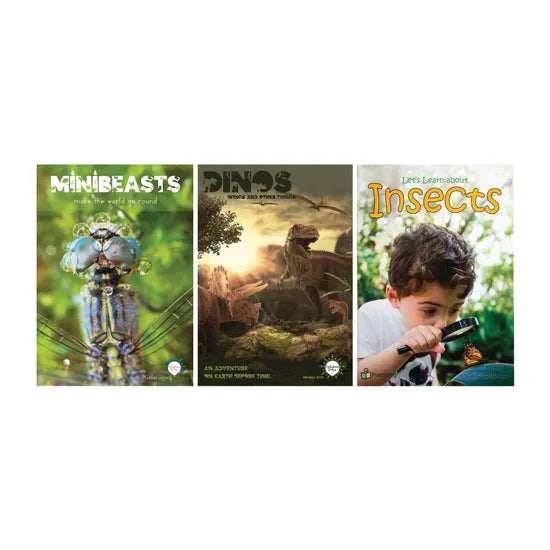 Dinos Minibeast Big Book Pack