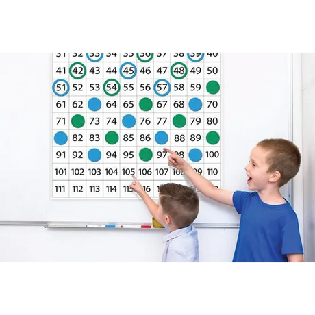 1-120 Magnetic Sheet Set - Modern Teaching Aids NZ