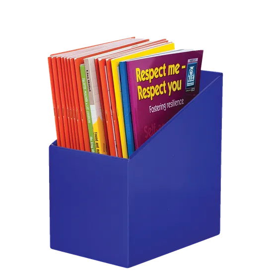 Book Box - Pack of 5 - Dark Blue - Modern Teaching Aids NZ