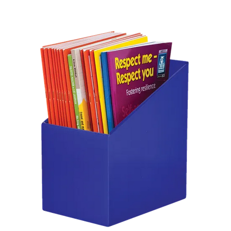 Book Box - Pack of 5 - Dark Blue - Modern Teaching Aids NZ
