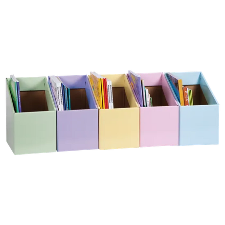 Book Box - Pack of 5 - Pastel - Modern Teaching Aids NZ