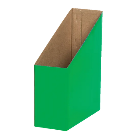 Magazine Box - Pack of 5 - Green - Modern Teaching Aids NZ